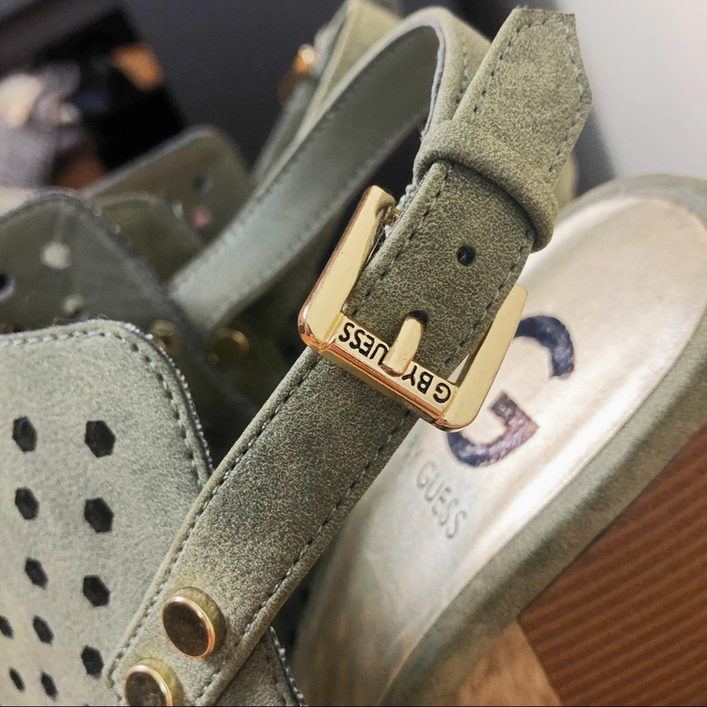 G by Guess- Olive Heeled Sandal Booties - Picture 4 of 9